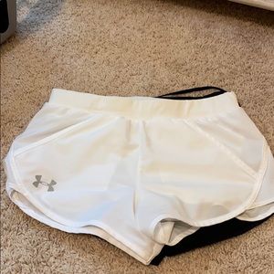 white under armor shorts